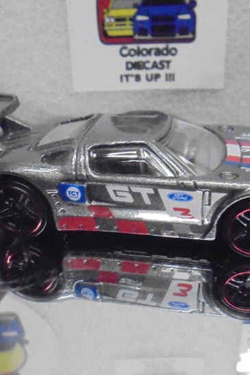LOOSE HOT WHEELS GREY FORD GT LM