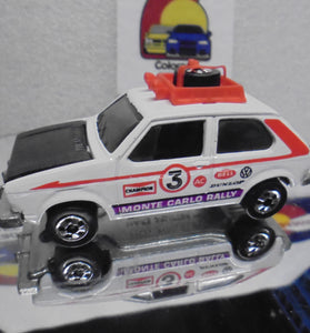 Loose Hot Wheels White Hare splitter w/Blackwalls
