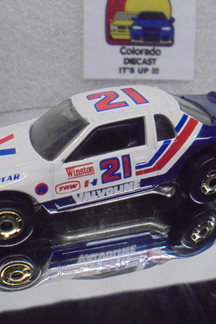 Loose Hot Wheels White Ferrari 348 w/Blackwalls