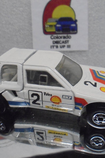 Loose Hot Wheels Whit peugeot 205 Rallye w/Blackwalls