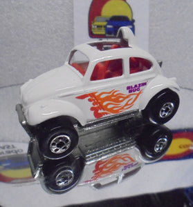 Loose Hot Wheels White Volkswagen Baja Bug w/Blackwalls