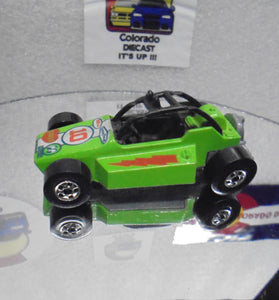Loose Hot Wheels Green Rock Buster w/Blackwalls