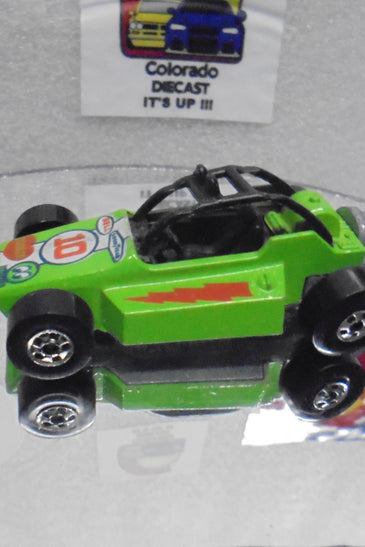 Loose Hot Wheels Green Rock Buster w/Blackwalls