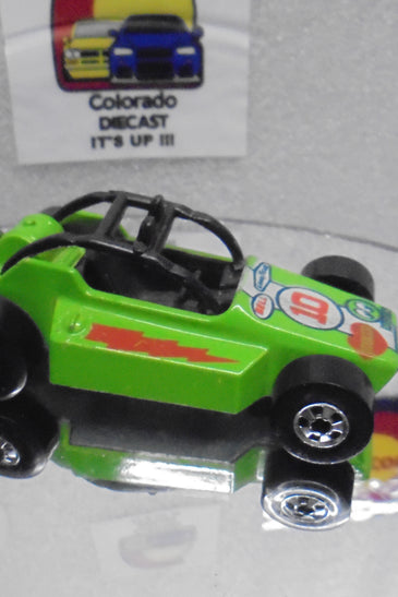 Loose Hot Wheels Green Rock Buster w/Blackwalls