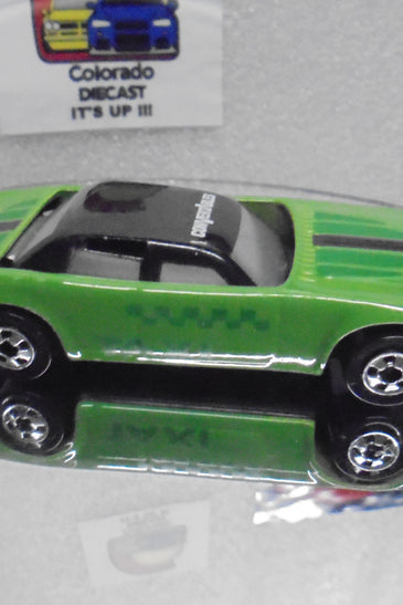 Loose Hot Wheels Green Convertables Car w/Blackwalls