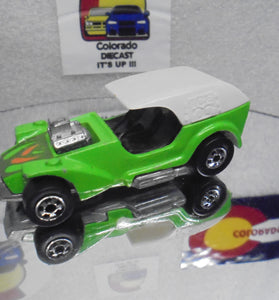 Loose Hot Wheels Green Ice T w/Blackwalls