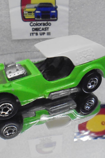 Loose Hot Wheels Green Ice T w/Blackwalls