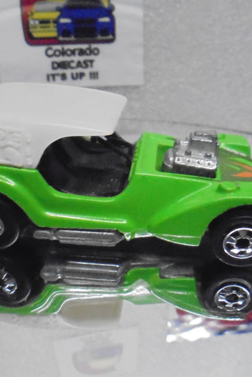 Loose Hot Wheels Green Ice T w/Blackwalls
