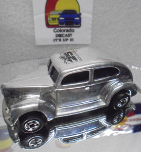 Loose Hot Wheels Chrome 25th Anniversary Fat Fenderd '40 w/Blackwalls