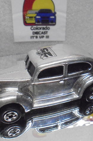 Loose Hot Wheels Chrome 25th Anniversary Fat Fenderd '40 w/Blackwalls