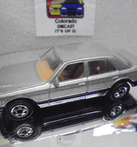 Loose Hot Wheels Silver Mercedes 380 SEL w/Blackwalls