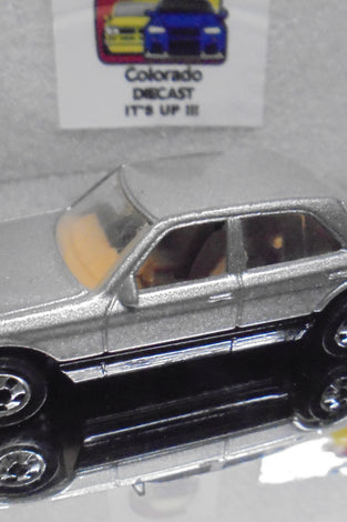 Loose Hot Wheels Silver Mercedes 380 SEL w/Blackwalls