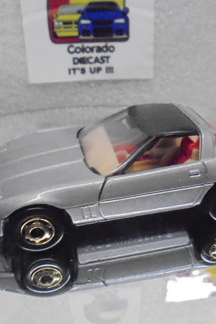 Loose Hot Wheels Silver 80's Corvette w/GHO's