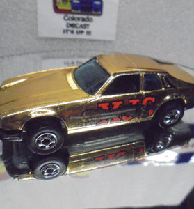 Loose Hot Wheels  Gold Chrome Jaguar XJS w/Blackwalls