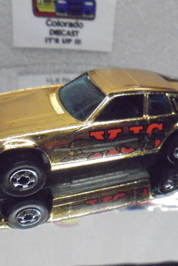 Loose Hot Wheels  Gold Chrome Jaguar XJS w/Blackwalls