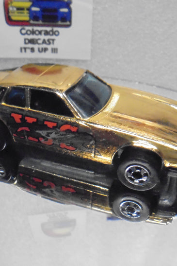 Loose Hot Wheels  Gold Chrome Jaguar XJS w/Blackwalls