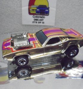 Loose Hot Wheels  Gold Chrome Rodger Dodger w/Blackwalls