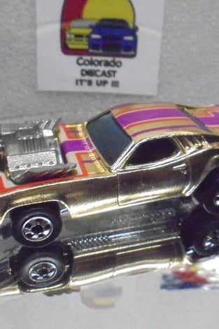 Loose Hot Wheels  Gold Chrome Rodger Dodger w/Blackwalls