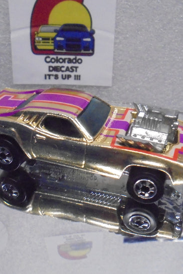 Loose Hot Wheels  Gold Chrome Rodger Dodger w/Blackwalls
