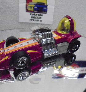 Loose Hot Wheels Purple Bubble Gunner w/Blackwalls