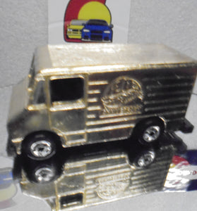 Loose Hot Wheels Gold Chrome Combat Medic Van w/Blackwalls