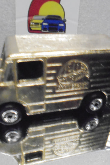 Loose Hot Wheels Gold Chrome Combat Medic Van w/Blackwalls