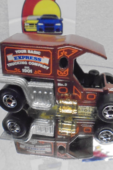 Loose Hot Wheels Brown T-Totaller w/Blackwalls