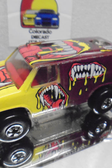 Loose Hot Wheels Purple Baja Breaker Van w/Blackwalls