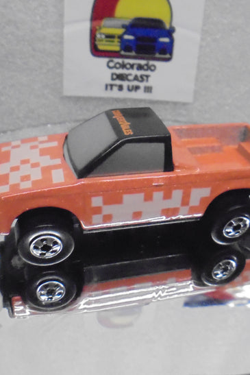 Loose Hot Wheels Orange Convertables Pickupup Truck w/Blackwalls