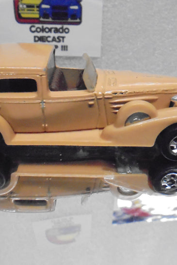 Loose Hot Wheels Tan Classic Caddy w/Blackwalls