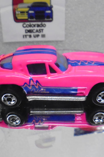 Loose Hot Wheels Pink '63 Split Window Corvette w/Blackwalls