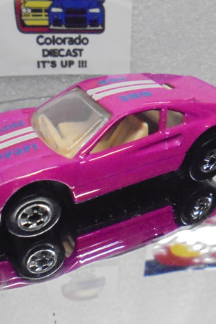 Loose Hot Wheels Pink Color Racers Ferrari 308 w/Blackwalls