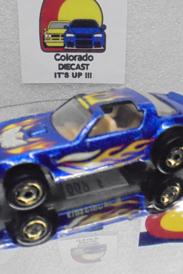 Loose Hot Wheels Blue Hot Bird w/GHO's