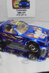 Loose Hot Wheels Blue Hot Bird w/GHO's
