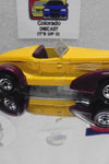 Loose Hot Wheels Yellow Auburn 852 Light Brown Fenders w/Blackwalls