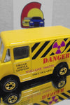 Loose Hot Wheels Yellow The Simpson's Combat Medic Van w/Yellow Blackwalls