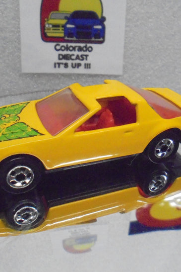 Loose Hot Wheels Yellow 80's Firebird w/Blackwalls