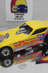 Loose Hot Wheels Yellow Don the Snake Prudohmme Pepsi Funny Car w/Blackwalls