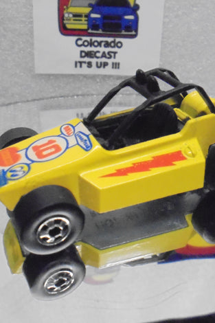 Loose Hot Wheels Yellow Rock Buster w/Blackwalls