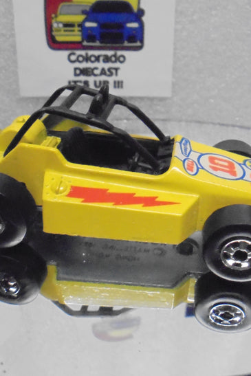 Loose Hot Wheels Yellow Rock Buster w/Blackwalls