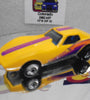 Loose Hot Wheels Enamel Yellow Corvette Stingray w/Blackwalls
