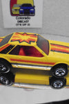 Loose Hot Wheels Yellow Mustang Cobra w/Blackwalls Very Minor Wear