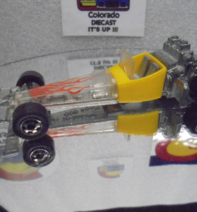 Loose Hot Wheels Yellow Odd Rod w/Blackwalls