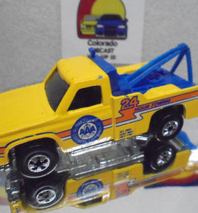 Loose Hot Wheels Yellow Ramblin' Wrecker w/Blackwalls
