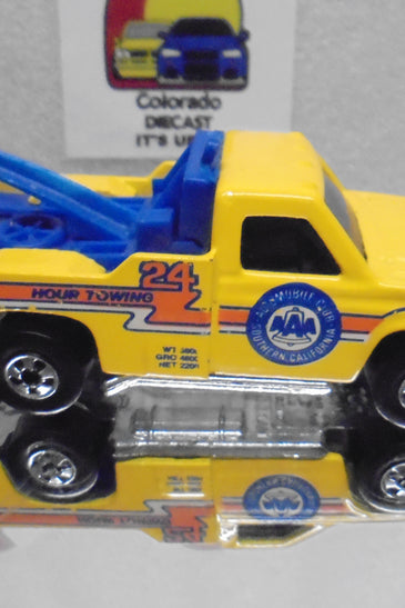 Loose Hot Wheels Yellow Ramblin' Wrecker w/Blackwalls