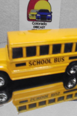 Loose Hot Wheels Yellow School Bus w/Blackwalls
