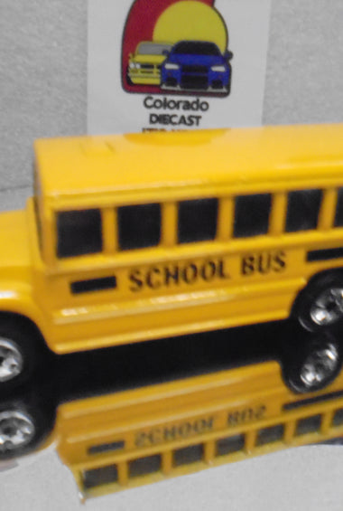 Loose Hot Wheels Yellow School Bus w/Blackwalls