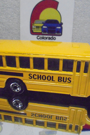 Loose Hot Wheels Yellow School Bus w/Blackwalls (Copy)