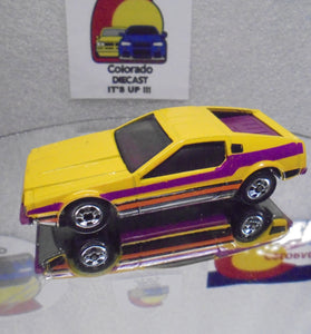 Loose Hot Wheels Yellow Gran Turismo w/Blackwalls