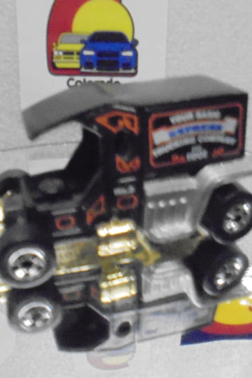 Loose Hot Wheels Black T-Tottaler w/Blackwalls
